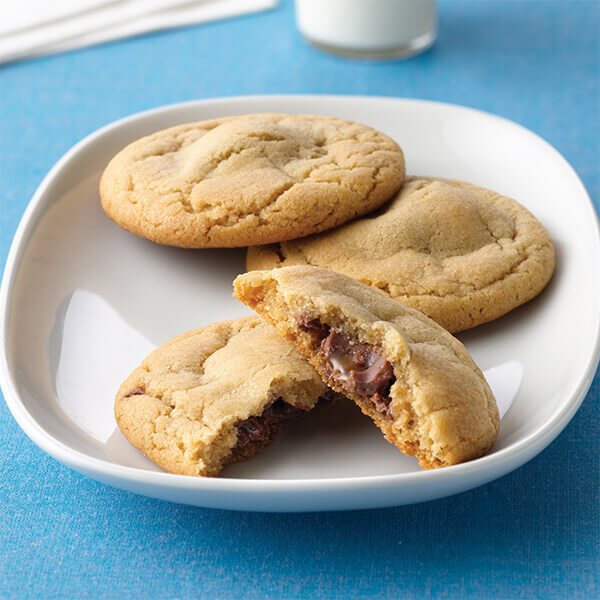 Peanut Butter Caramel Surprise Cookies