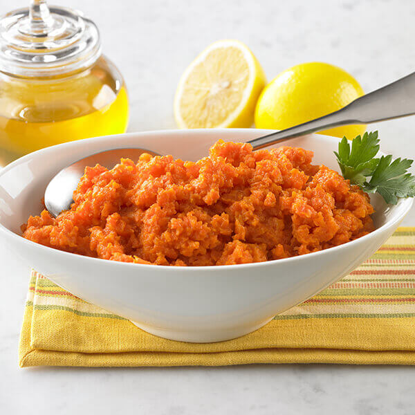 Honey Mashed Carrots  