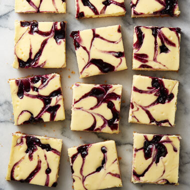Blueberry Cheesecake Bars