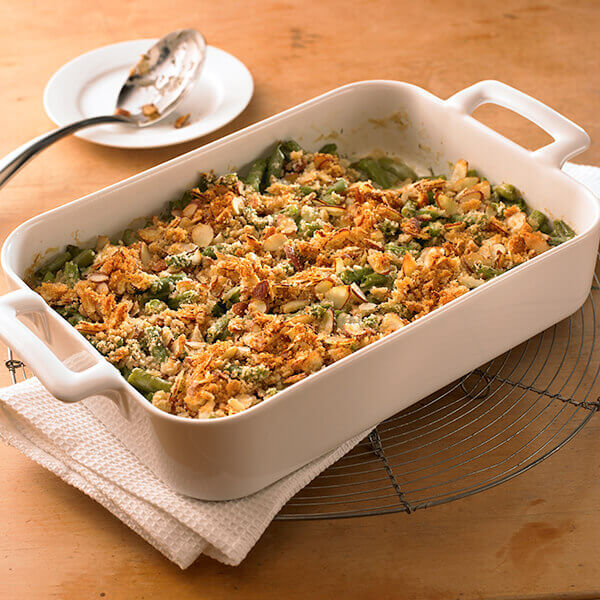 Green Bean Almond Bake