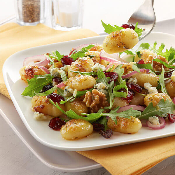 Pan-Fried Gnocchi Salad