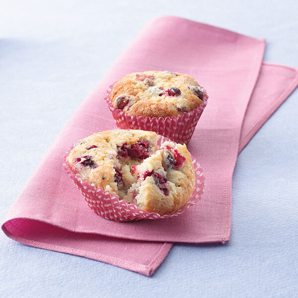 Cranberry Cream Cheese Muffins