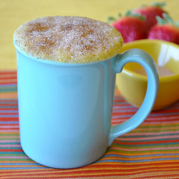 Doughnut Mug Cake