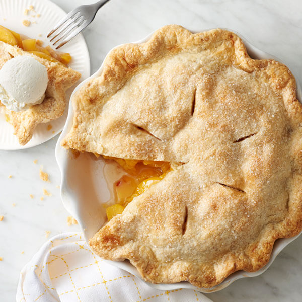 Classic Peach Pie