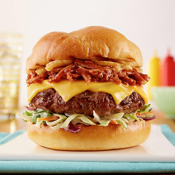 BBQ Pulled Pork Burger