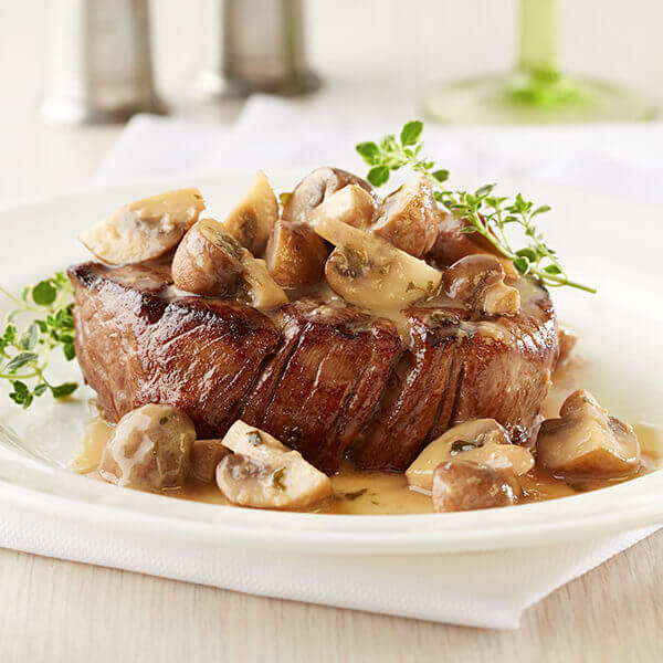 Grilled Mushrooms for Steak