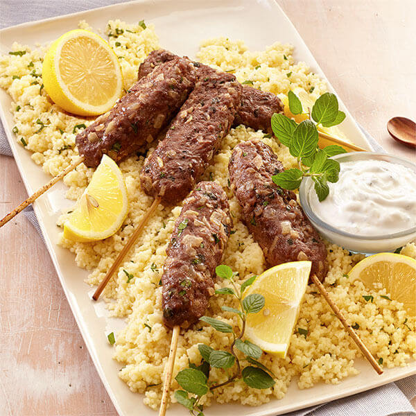 Beef Kofta With Couscous