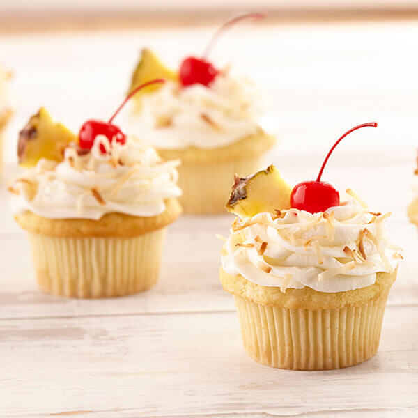 Pina Colada Cupcakes