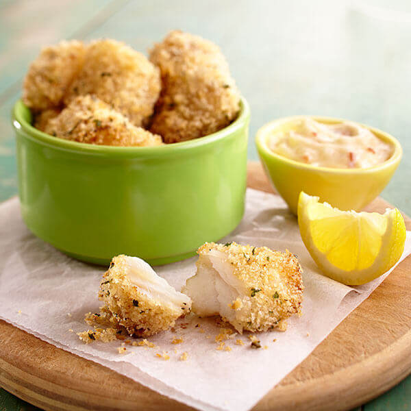 Crispy Lemon Pepper Fish Bites