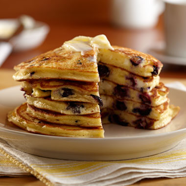Blueberry Cheesecake Pancakes
