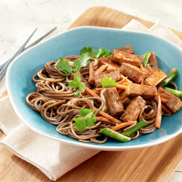 Teriyaki Tofu Noodle Bowl