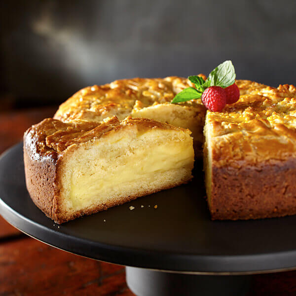 French Custard Butter Cake