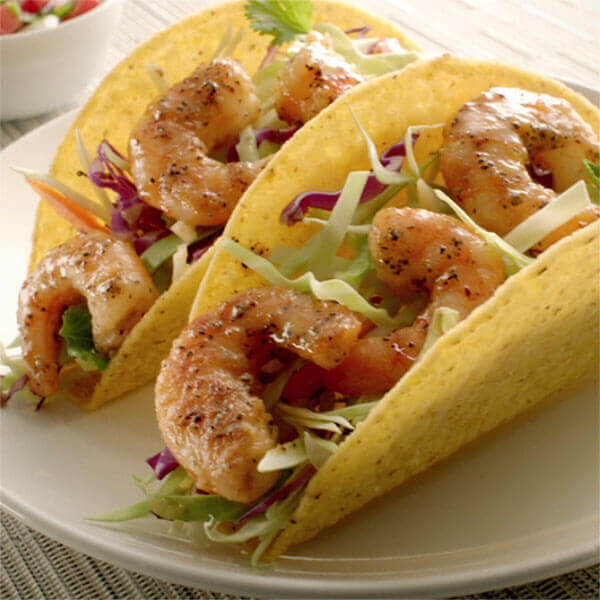 Lemon Pepper Shrimp Tacos