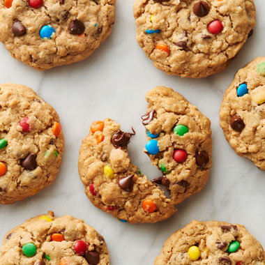 Peanut Butter Monster Cookies
