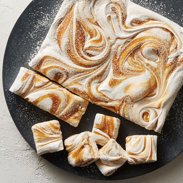 Caramel Swirl Marshmallows